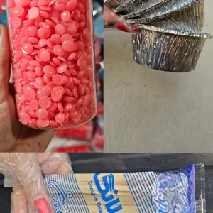 آیتم شماره 1(وکس ۳۰۰گرمی.کاردک.کاسه)