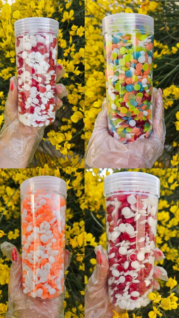 وکس عدسی ژله ای تر کیبی ۴۵۰ گرمی استوانه (کپی)